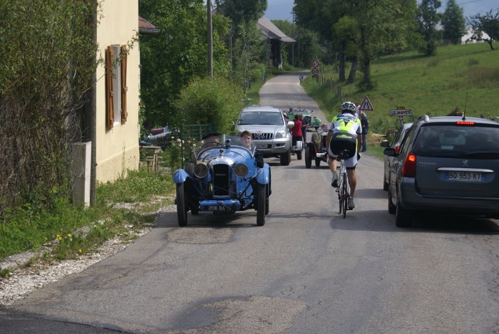 Visite Amilcar à L'Herbier de la Clappe
