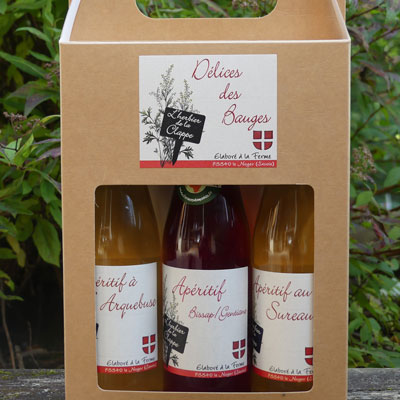 Coffret apéritifs L'Herbier de la Clappe